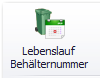 1. Schaltfläche Lebenslauf Behälternummer